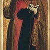 San Bernardino da Siena e Sant'Agostino (Polittico del Romacolo)