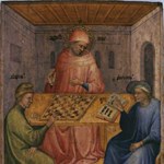 Visita di Ponticiano a sant'Agostino e Alipio Visita di Ponticiano a sant'Agostino e Alipio