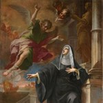 Apparizione dell'angelo a Santa Monica Apparizione dell'angelo a Santa Monica