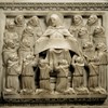 Agostino consegna la Regola ai monaci