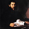 Sant'Agostino che sfoglia un libro