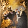 Sant'Agostino e Santa Monica con angeli