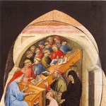 Sant'Agostino accompagnato a scuola da Santa Monica Sant'Agostino accompagnato a scuola da Santa Monica