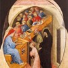 Sant'Agostino accompagnato a scuola da Santa Monica