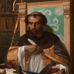 Sant'Agostino nel suo studio Sant'Agostino nel suo studio