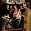 La Vergine e il Bambino con San Girolamo, San Francesco, Sant'Agostino e don Fernando de Antequera