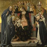 Le nozze di Santa Caterina da Siena (con Sant'Agostino) Le nozze di Santa Caterina da Siena (con Sant'Agostino)