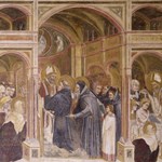 Vestizione di sant'Agostino e battesimo di Adeodato Vestizione di sant'Agostino e battesimo di Adeodato
