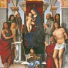 Madonna col Bambino in trono con Santi