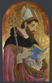 Un Santo Vescovo, forse Agostino