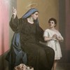 Santa Monica trasmette ad Agostino la fede cristiana