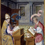 Il Vescovo di Gerusalemme San Cirillo e Sant'Agostino