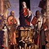 Madonna con Bambino in trono tra San Nicola, San Pietro, San Bartolomeo e Sant’Agostino