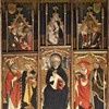 Polittico con San Domenico, i quattro dottori della Chiesa, Madonna col Bambino e santi