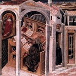 San Girolamo appare a Sant'Agostino San Girolamo appare a Sant'Agostino