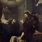 Sant'Agostino lava i piedi al Cristo
