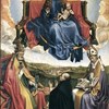 Vergine e Bambino in Gloria con i santi Pietro e Agostino, venerati da un patrono