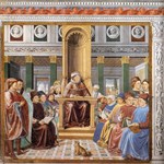 Scena 5. Agostino apre una scuola di retorica a Roma Scena 5. Agostino apre una scuola di retorica a Roma