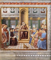 Scena 5. Agostino apre una scuola di retorica a Roma