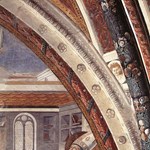 Scena 15. La visione di San Girolamo a Agostino Scena 15. La visione di San Girolamo a Agostino