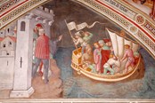 Scena 5. Agostino lascia Cartagine per mare