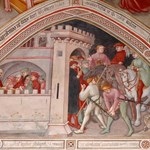 Scena 7. Agostino insegna Retorica a Roma; arrivo degli ambasciatori da Milano Scena 7. Agostino insegna Retorica a Roma; arrivo degli ambasciatori da Milano