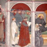 Scena 14. Morte di Santa Monica Scena 14. Morte di Santa Monica