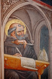 Scena 19a. Visione di San Girolamo e San Giovanni il Battista