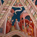 Scena 1. Agostino è condotto a scuola da Santa Monica