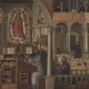 San Girolamo appare a Sant'Agostino