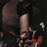 Agostino lava i piedi al Cristo Agostino lava i piedi al Cristo