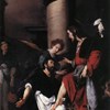 Agostino lava i piedi al Cristo