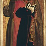 San Bernardino da Siena e Sant'Agostino (Polittico del Romacolo)