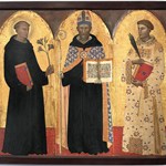 Sant'Agostino tra San Nicola da Tolentino e Santo Stefano