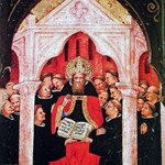Sant'Agostino consegna la Regola dell'Ordine