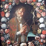 Sant'Agostino davanti al Crocifisso