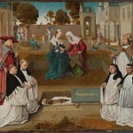 Quattro canonici con Sant'Agostino e San Girolamo, e Visitazione
