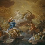 La Santissima Trinità, la Vergine e Santi