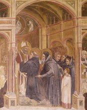 Vestizione di sant'Agostino e battesimo di Adeodato
