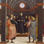 Sant'Agostino disputa con l'eretico Fortunato