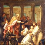 Il battesimo di Sant'Agostino