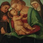 Madonna e Bambino con Santi Agostino e Clara